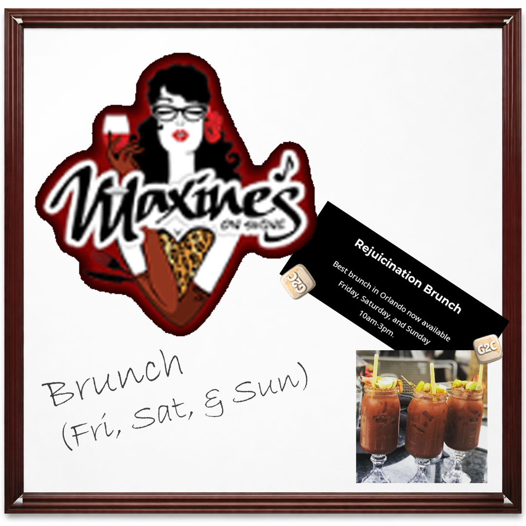Maxine's On Shine Orlando - Gulf2Coast.com event