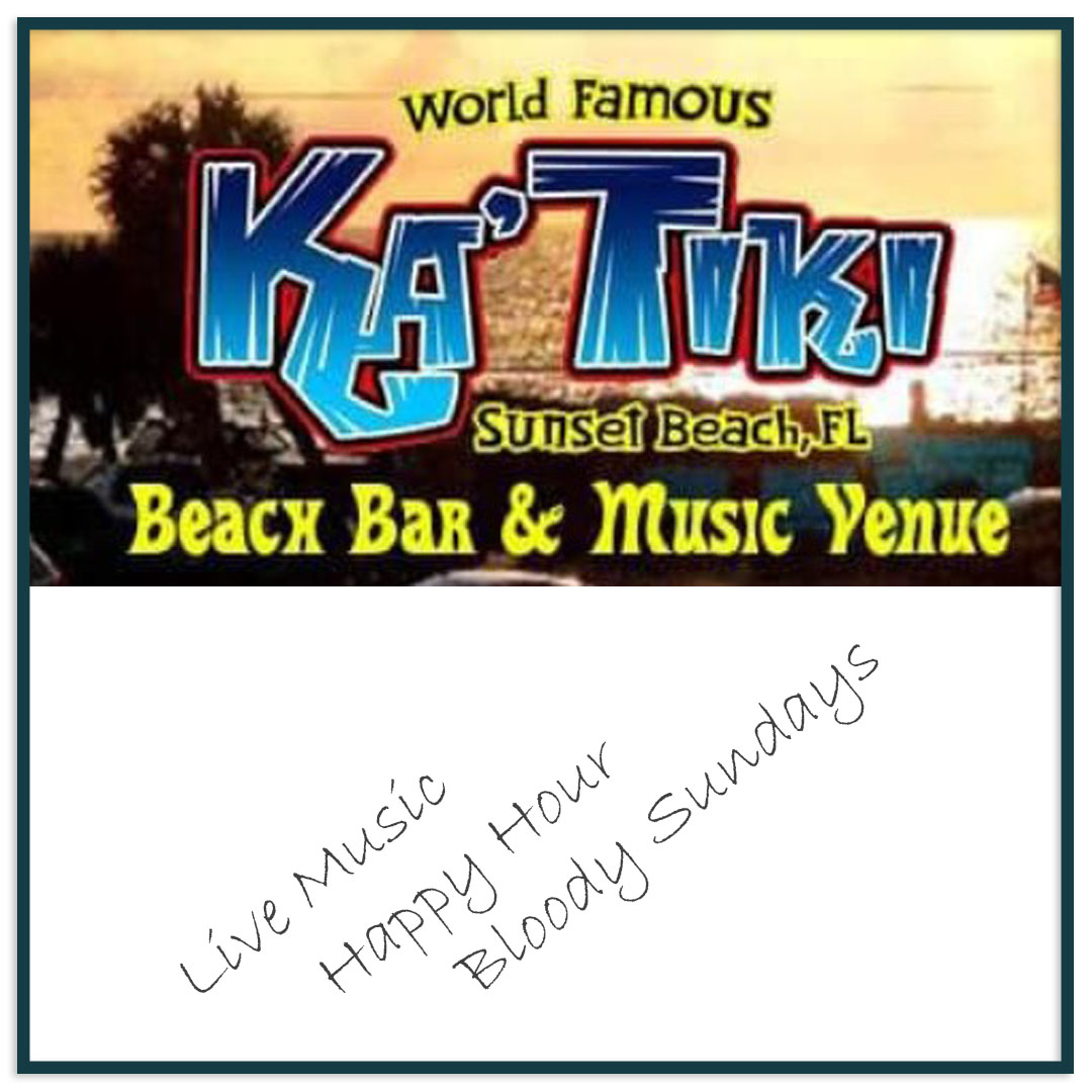 Ka' Tiki Beach Bar & Music Venue Treasuer Island - Gulf2Coast event